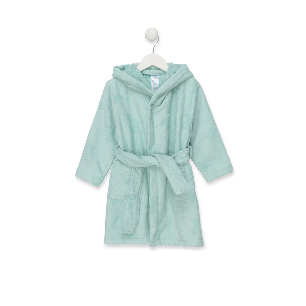 Szlafrok kąpielowy frotte Rus MS w kolorze mgły