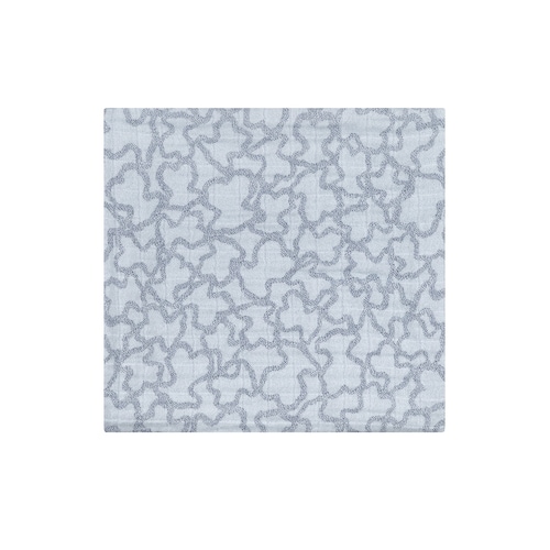 Large muslin in Sky Blue Kaos print