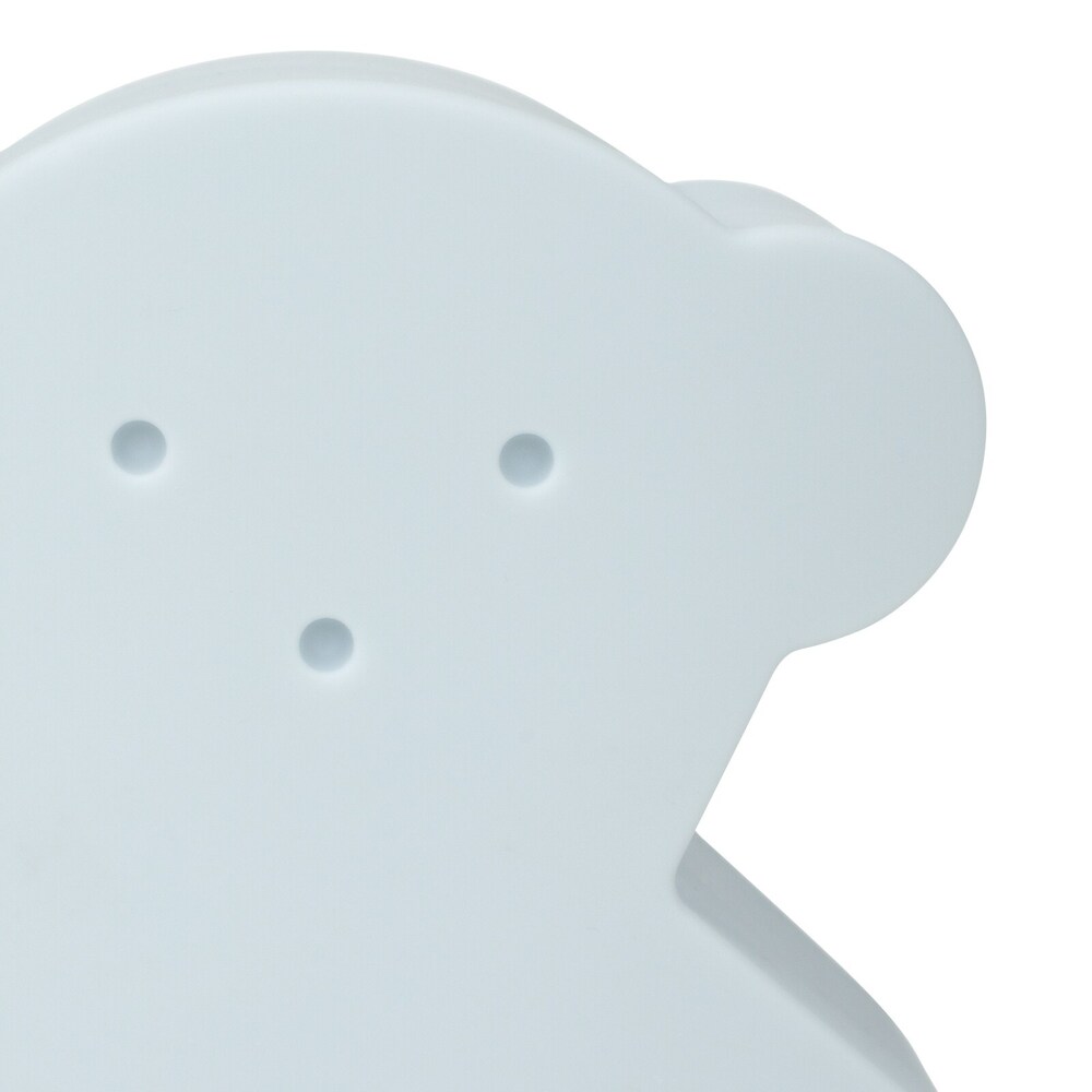 Cute bear-shaped night light in blue