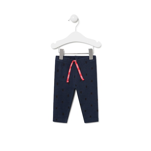 Leggings Casual Azul Marinho image number 0