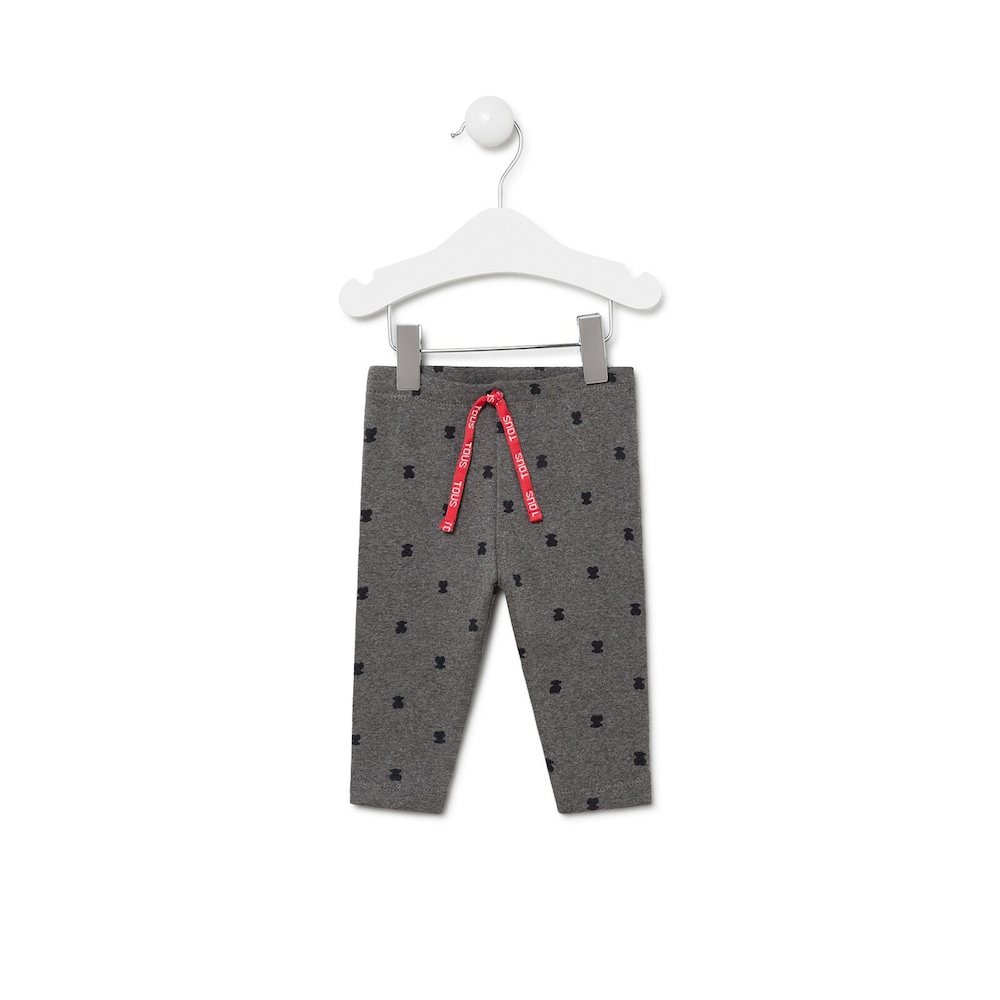 Leggings Casual Cinzentas