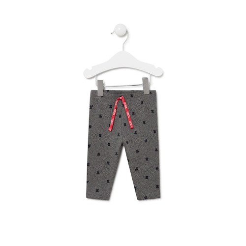 Leggings Casual Cinzentas