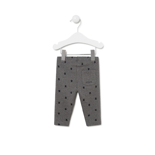 Leggings Casual Cinzentas