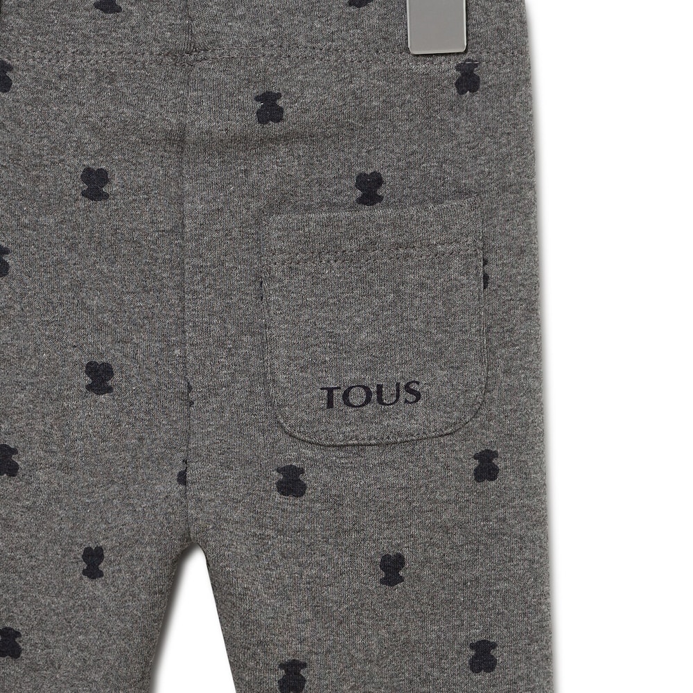 Leggings Casual Cinzentas