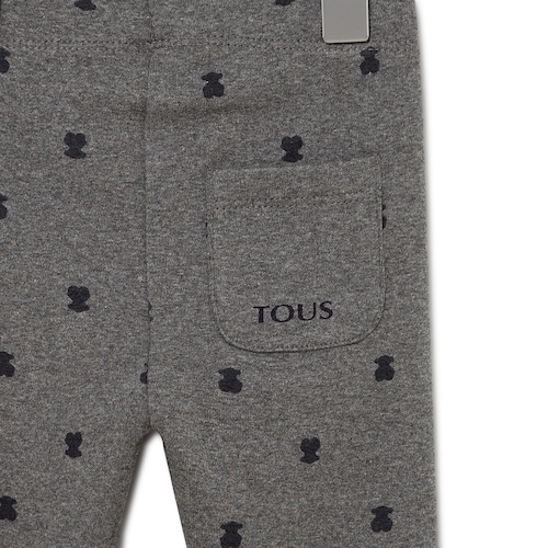 Leggings Casual Cinzentas