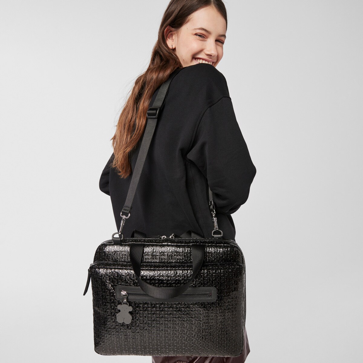 Black Lindsay Briefcase