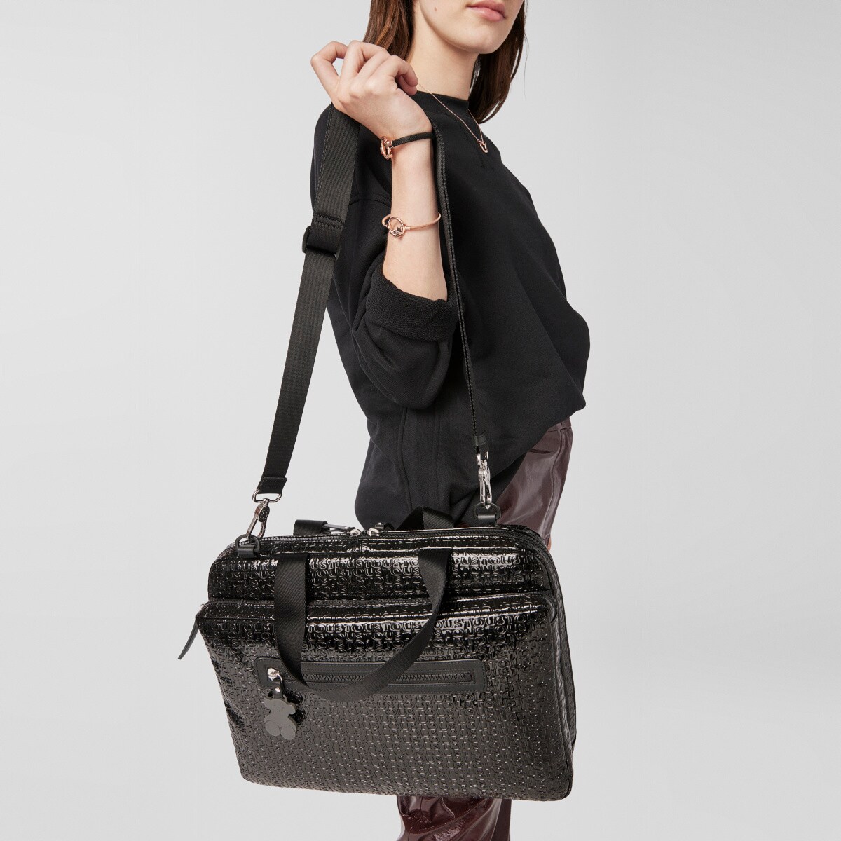 Black Lindsay Briefcase