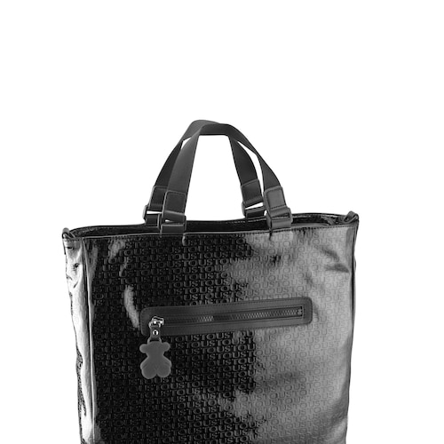 Sac shopping Lindsay de couleur noire