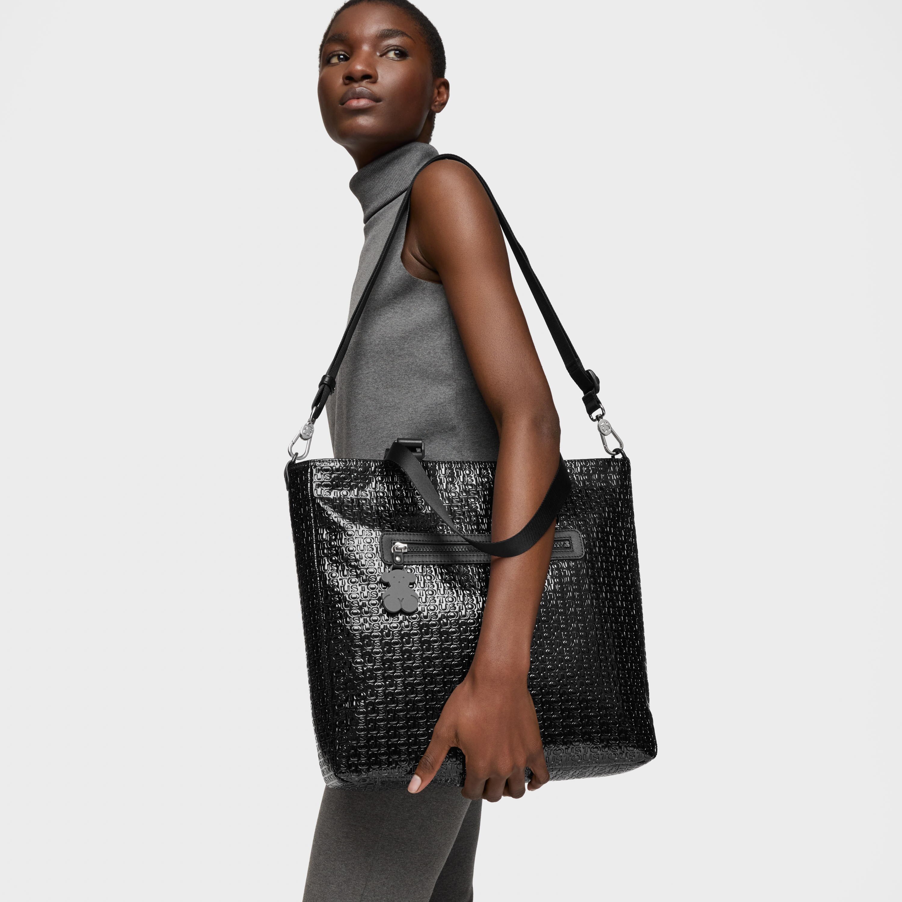 Black Lindsay Shopping bag | TOUS