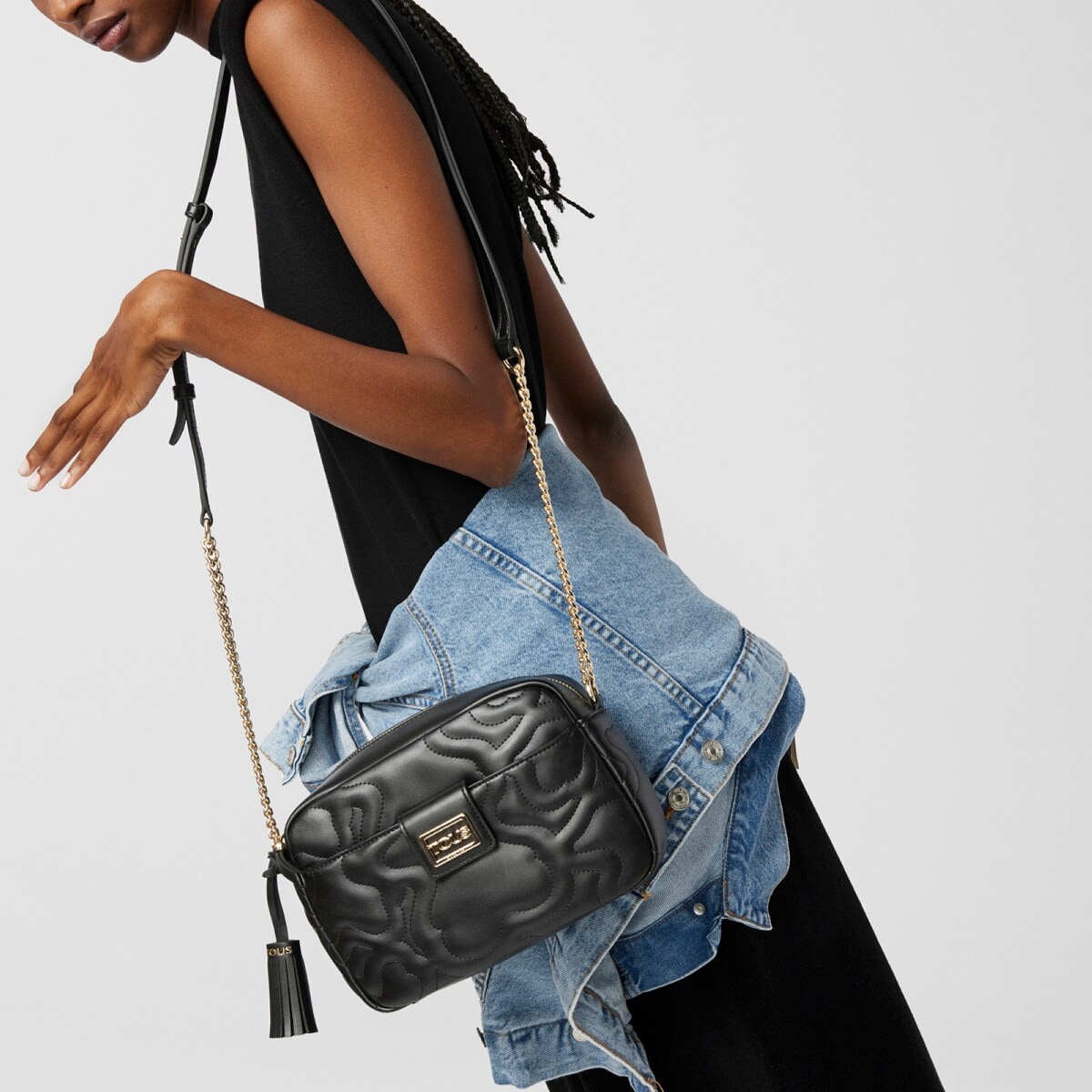 Small black Kaos Dream Crossbody bag
