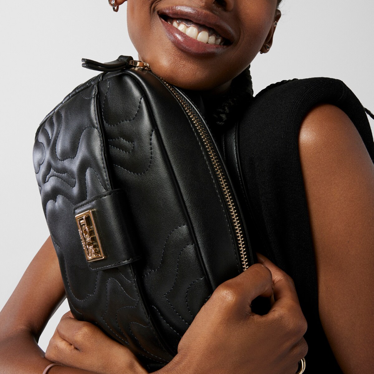 Small black Kaos Dream Crossbody bag