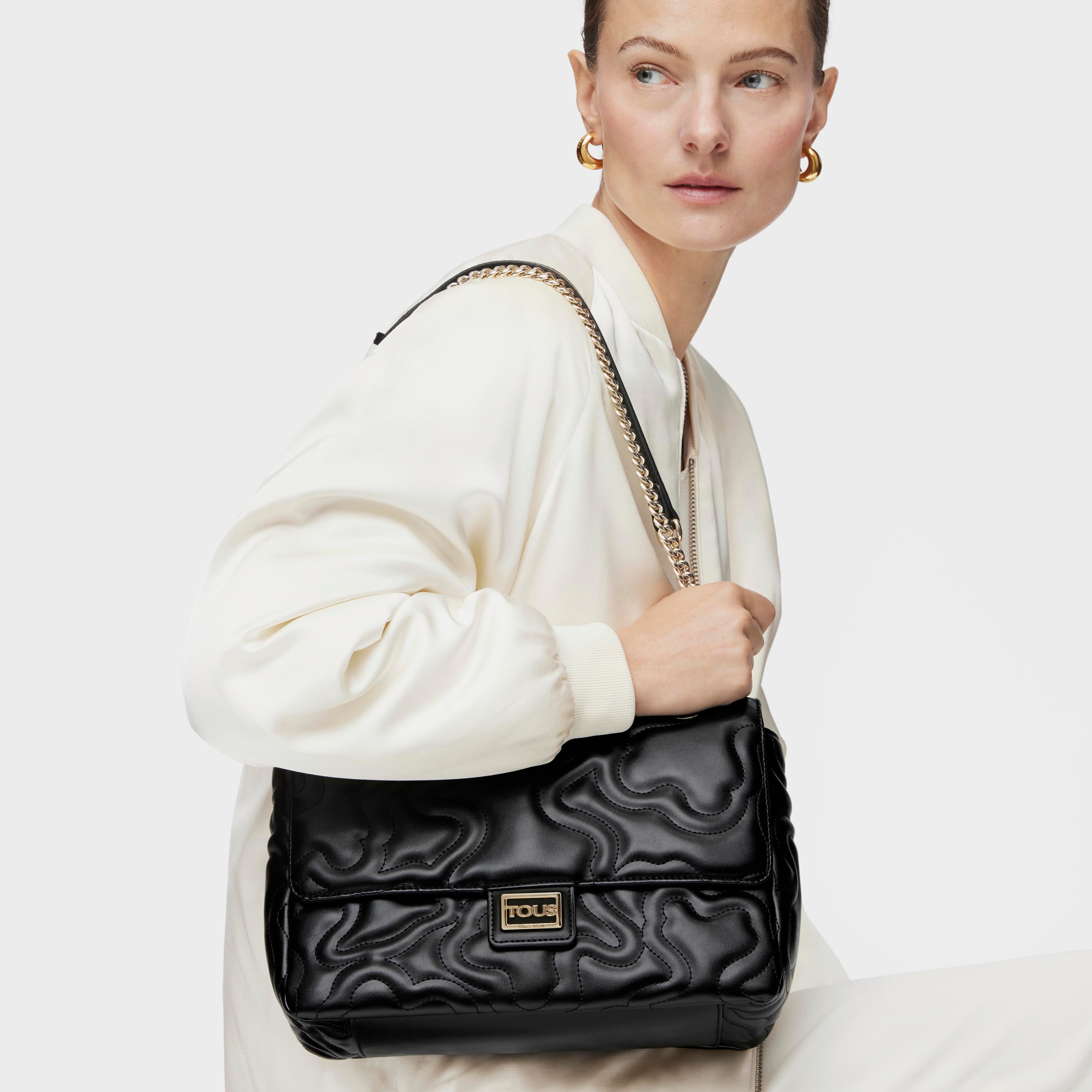 black Kaos Dream Crossbody bag with flap