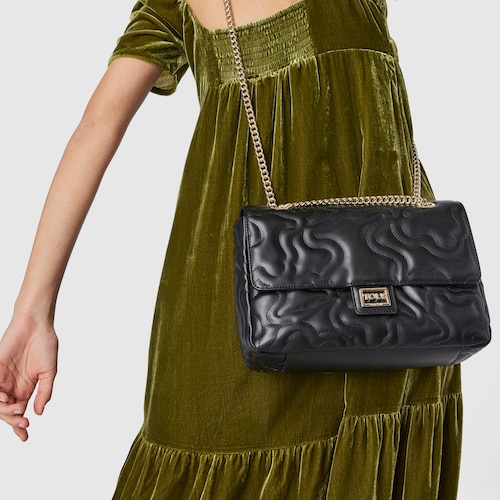 Medium black Kaos Dream Crossbody bag with flap