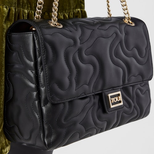 Medium black Kaos Dream Crossbody bag with flap