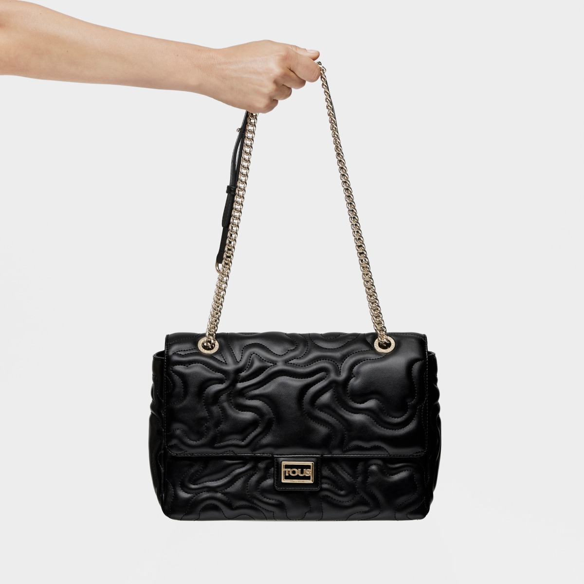 Medium black Kaos Dream Crossbody bag with flap