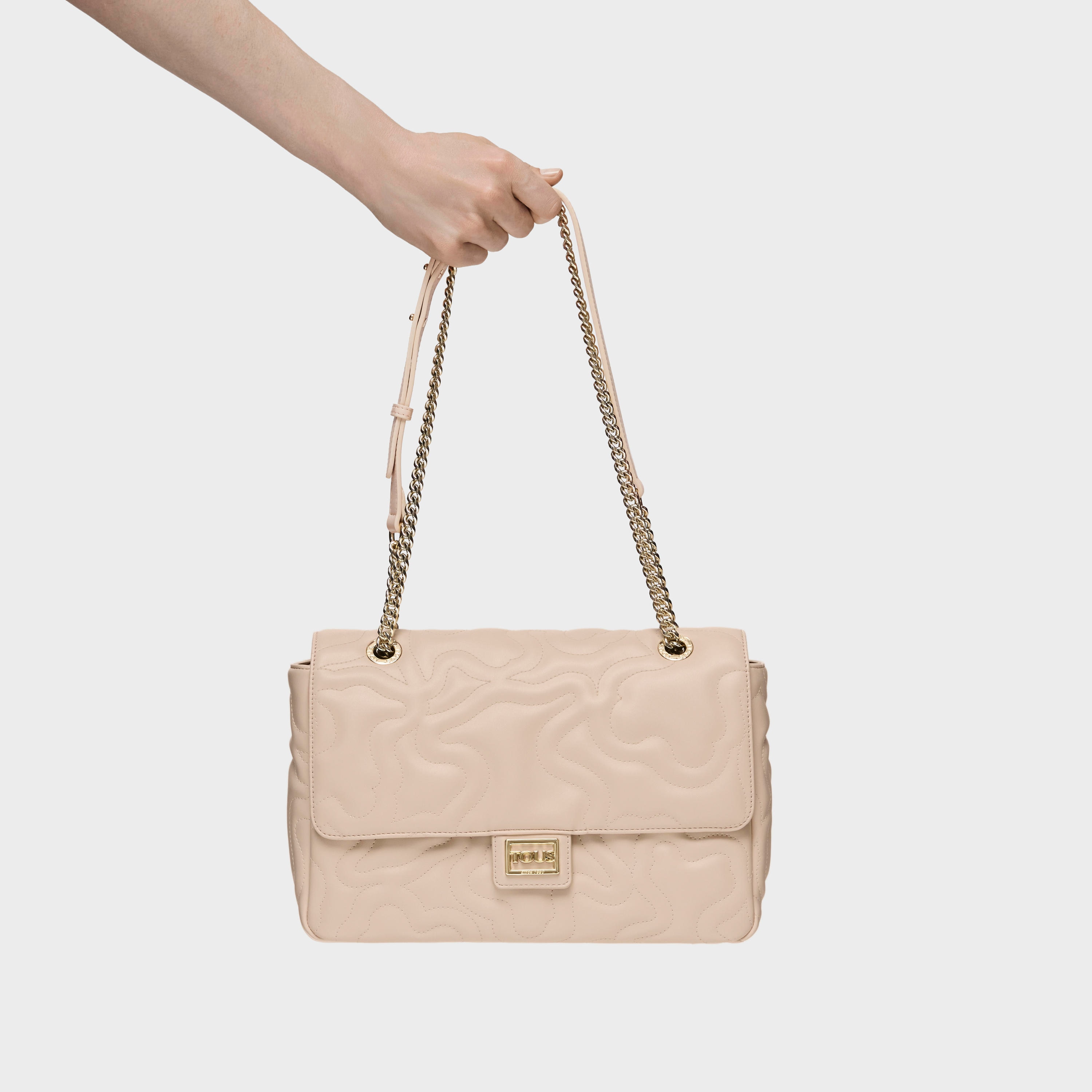 beige Kaos Dream Crossbody bag with flap