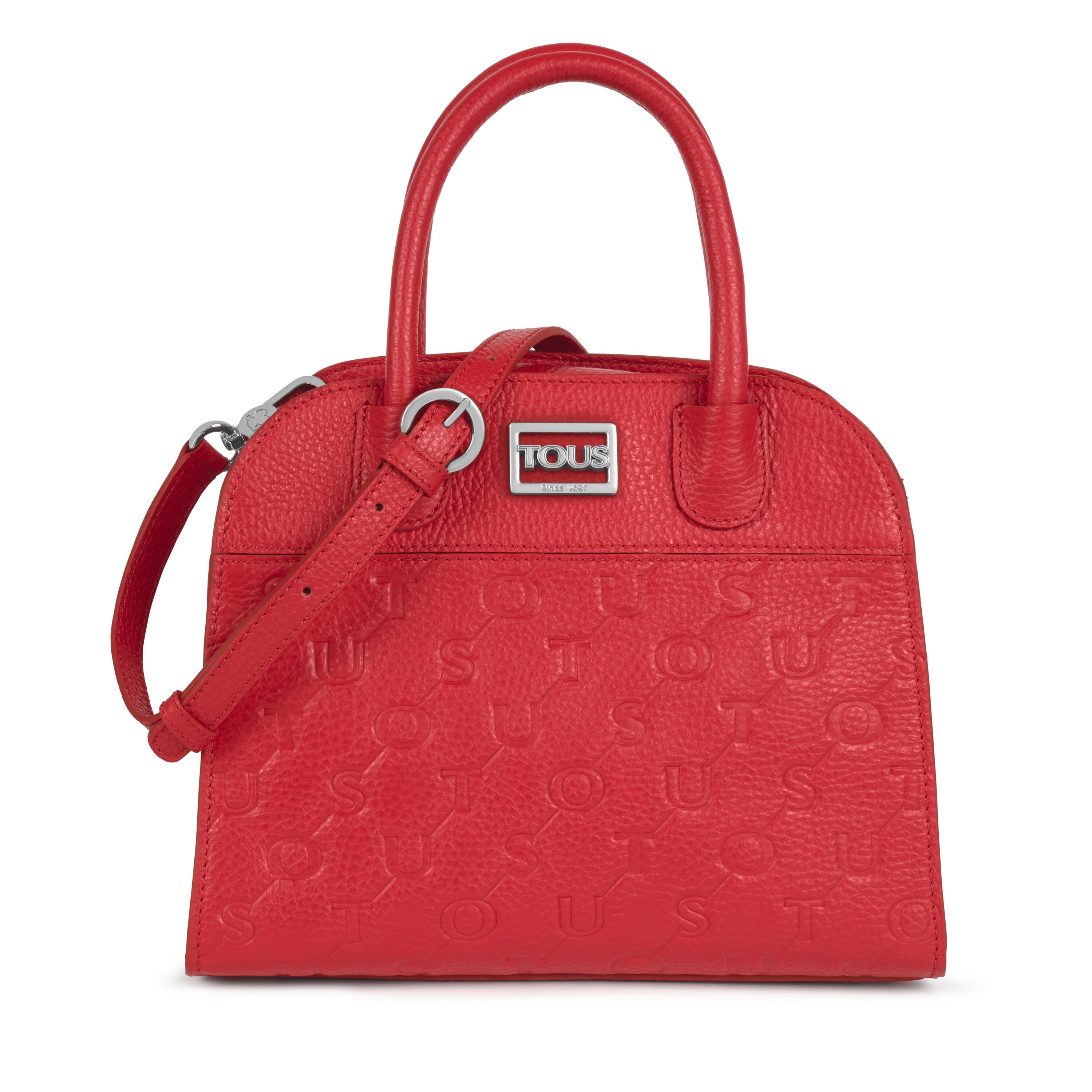 ★TOUT Y EST★ Red Crust Baguette bagTurquoise 0312 Fendi Red Leather Stitched Large Convertible Baguette Bag