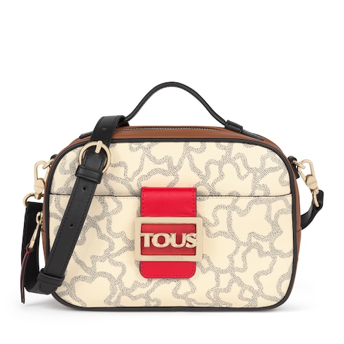 Bandolera reporter Kaos Icon multi beige