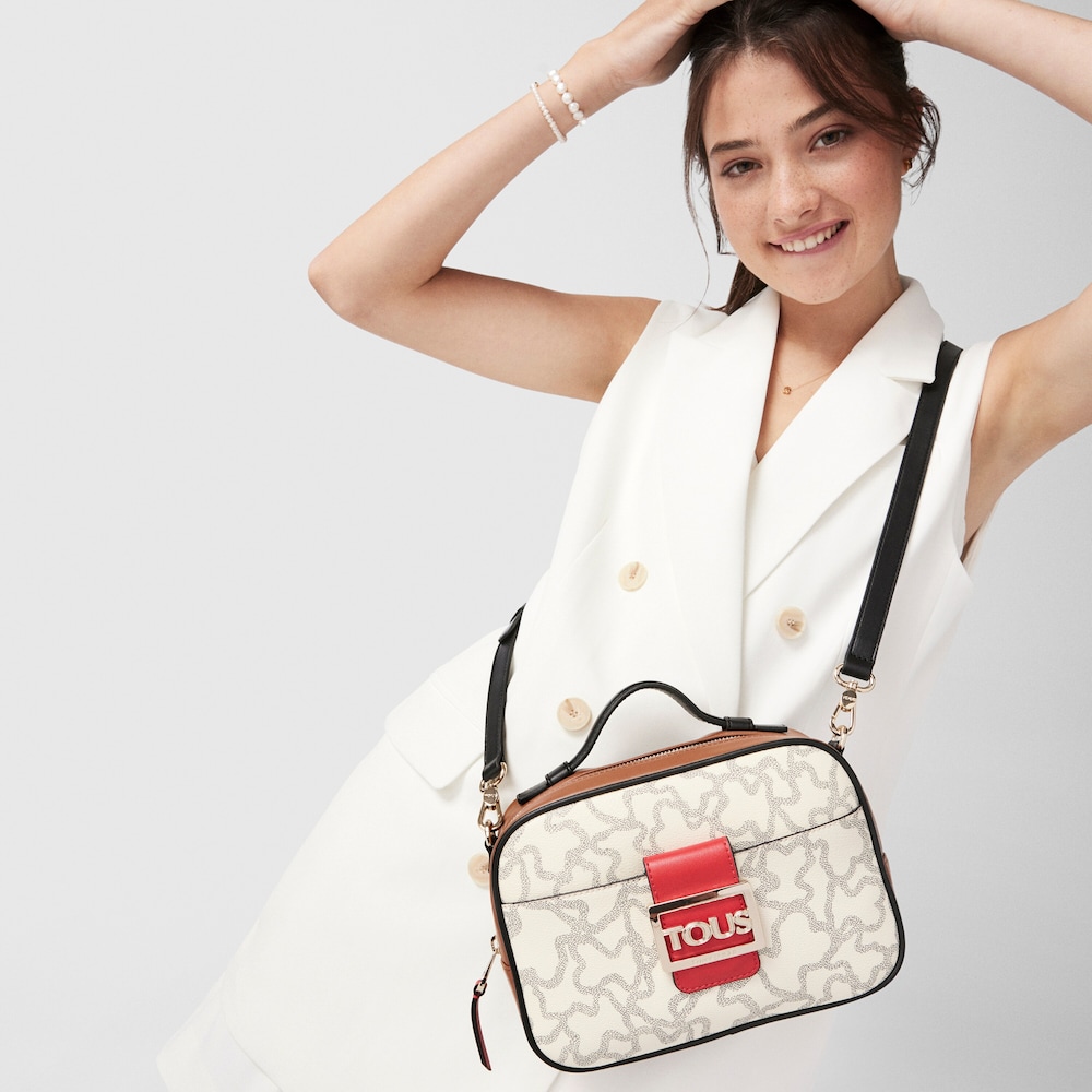 Bandolera reporter Kaos Icon multi beige image number 3