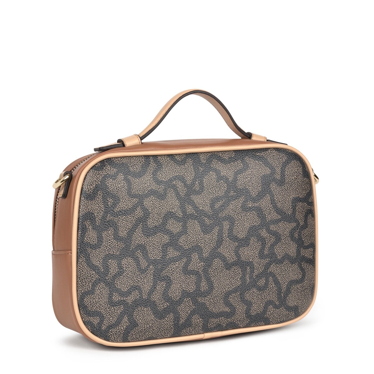 Multi-black Kaos Icon Crossbody reporter bag