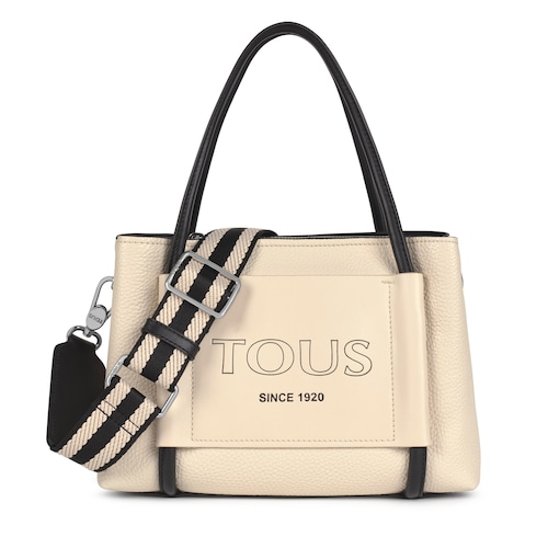 City mediano Tous Empire beige d piel image number 0