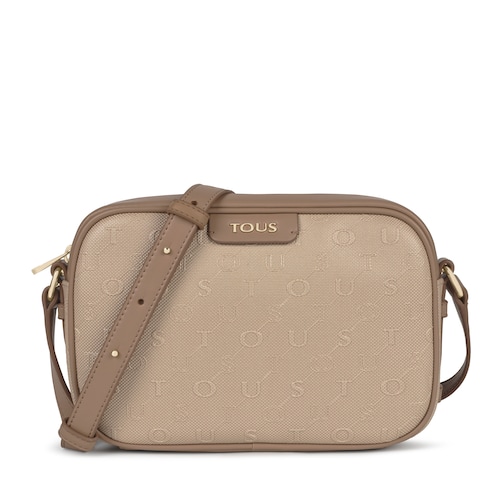 Borsa a tracolla Script Day color talpa image number 0