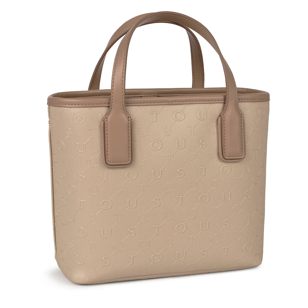 Cabas Script Day petit couleur taupe
