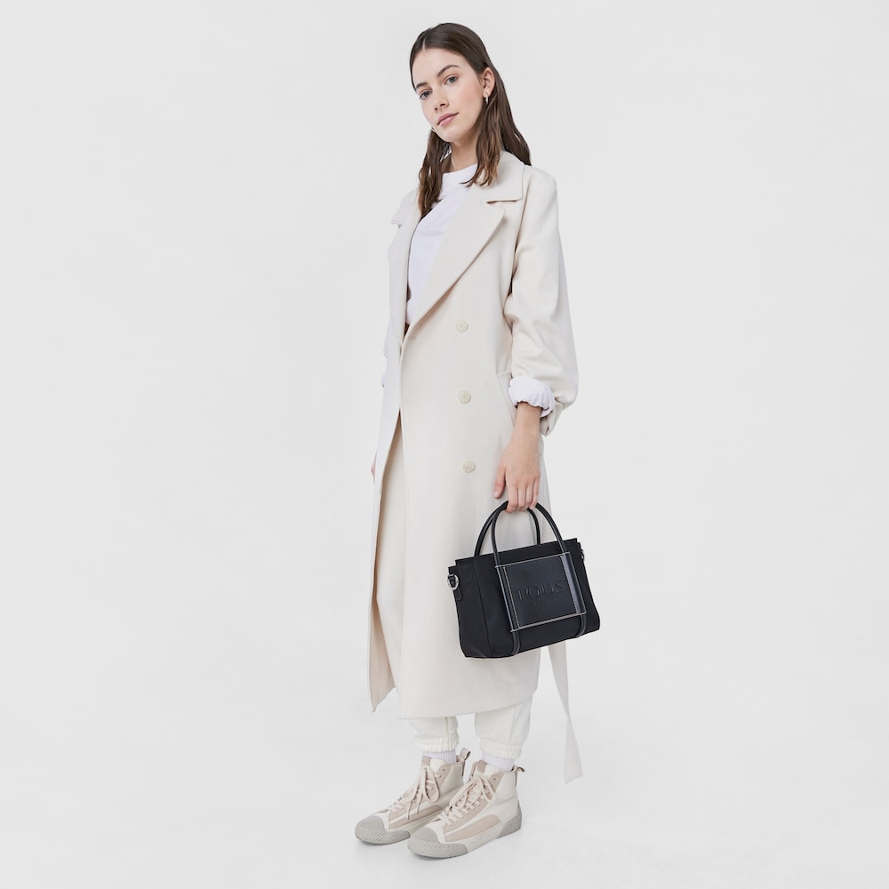 Medium black Empire Soft City bag