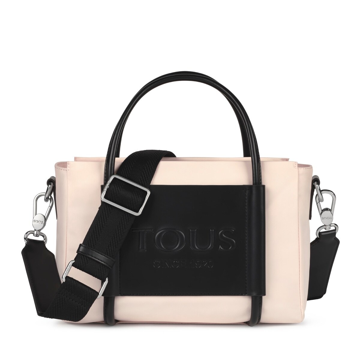 Medium nude colored Empire Soft City bag