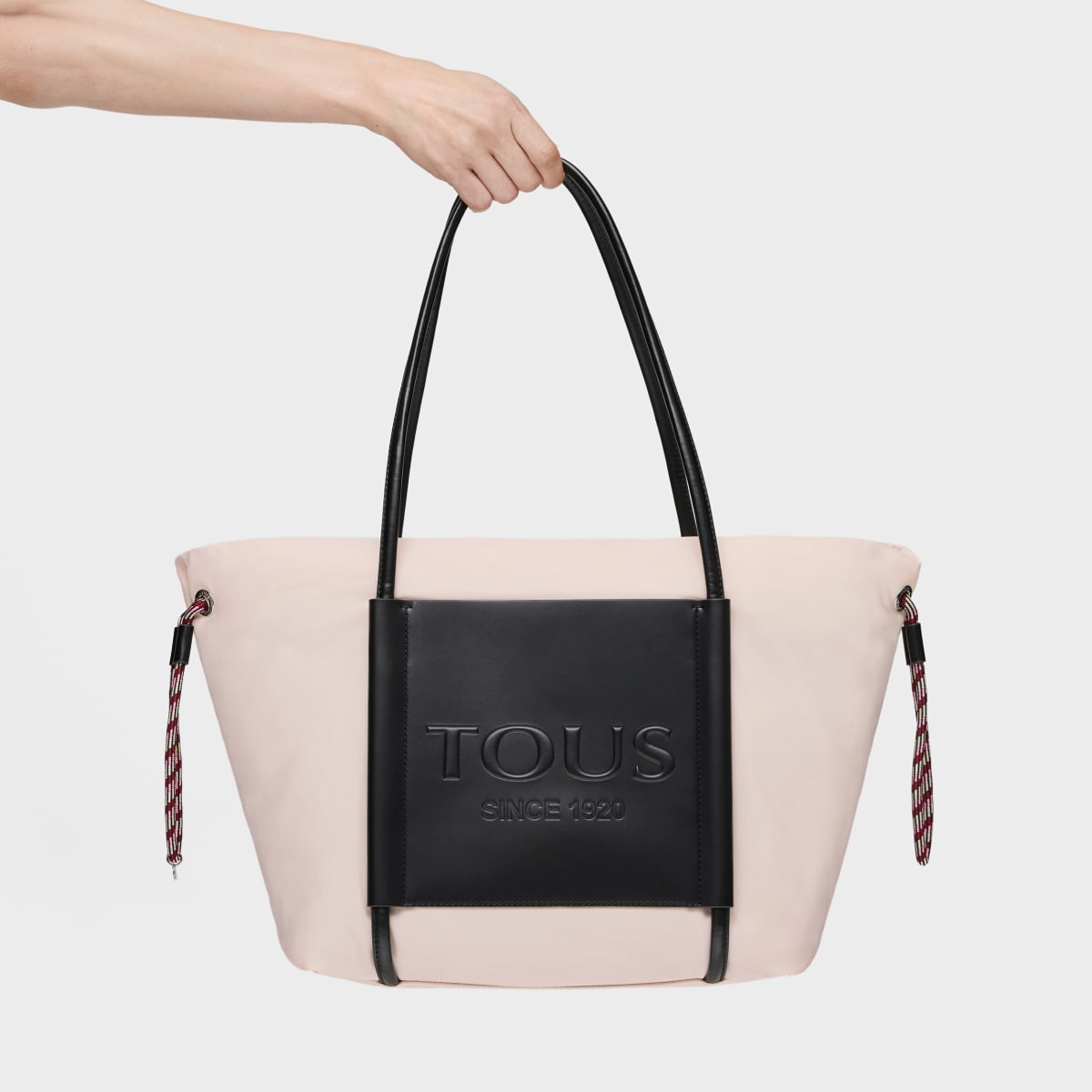 Large nude colored Empire Soft Tote bag
