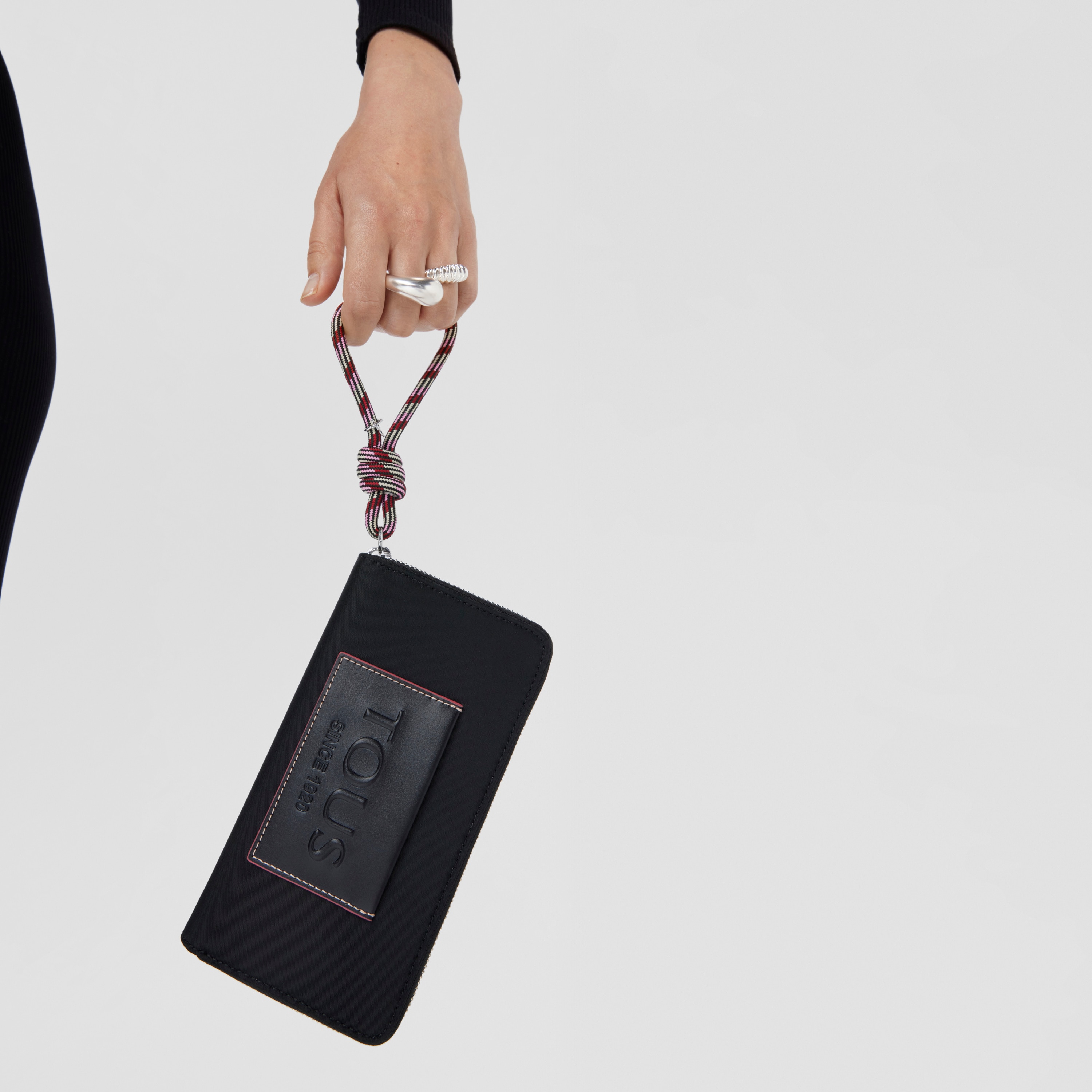 Medium black Empire Soft Wallet