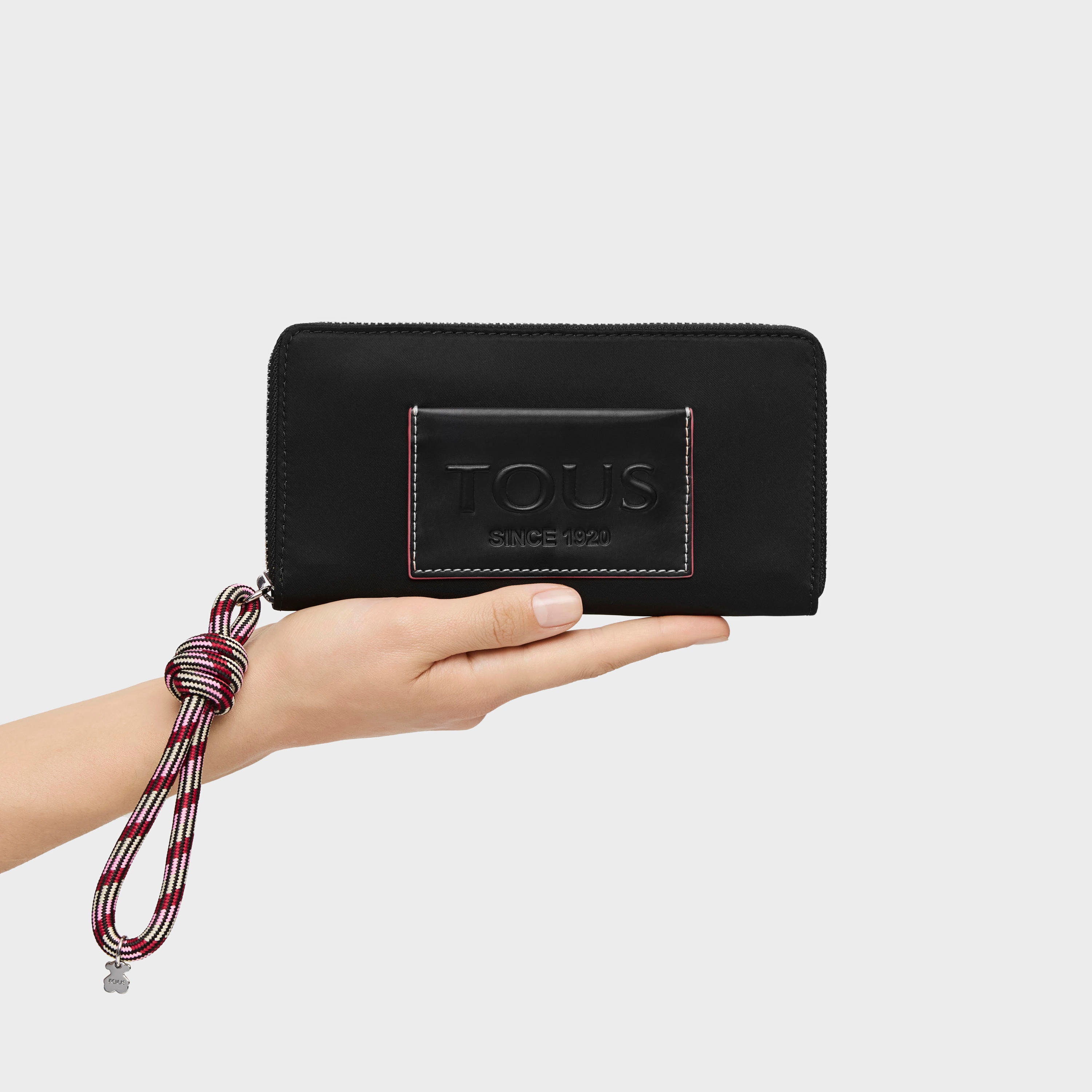 Medium black Empire Soft Wallet