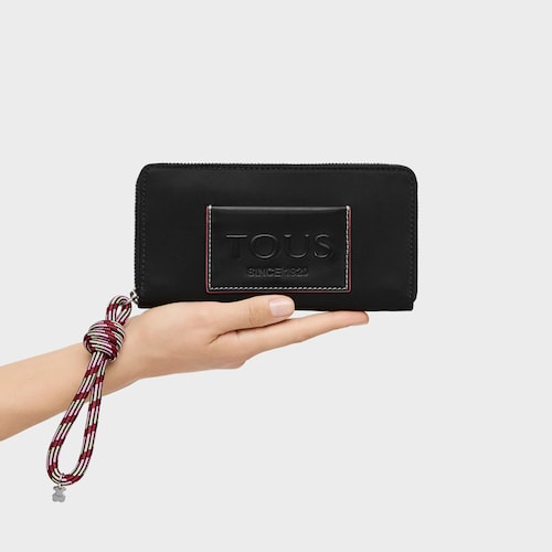 Billetera mediana Empire Soft negro