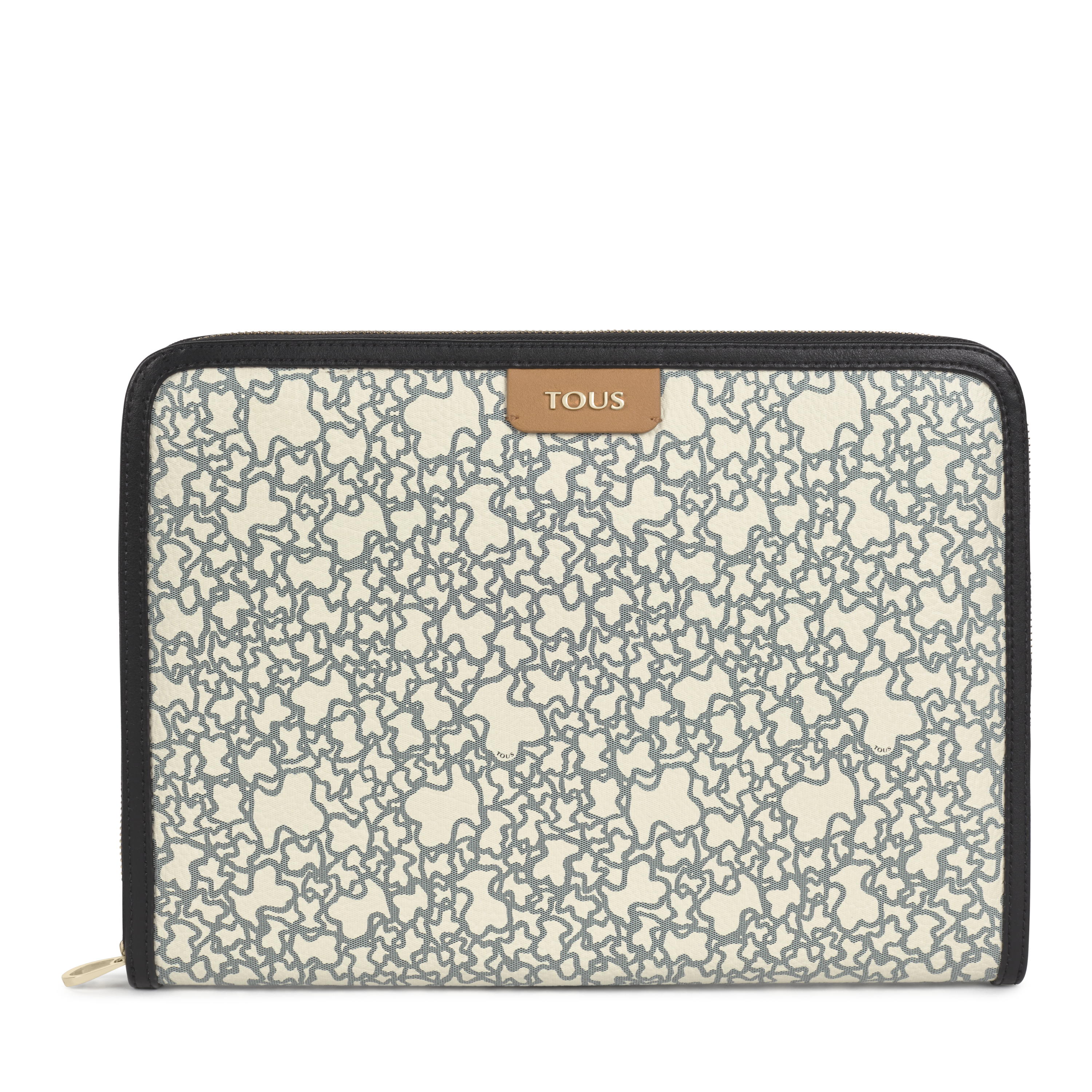 Document holder Kaos Mini beige and black