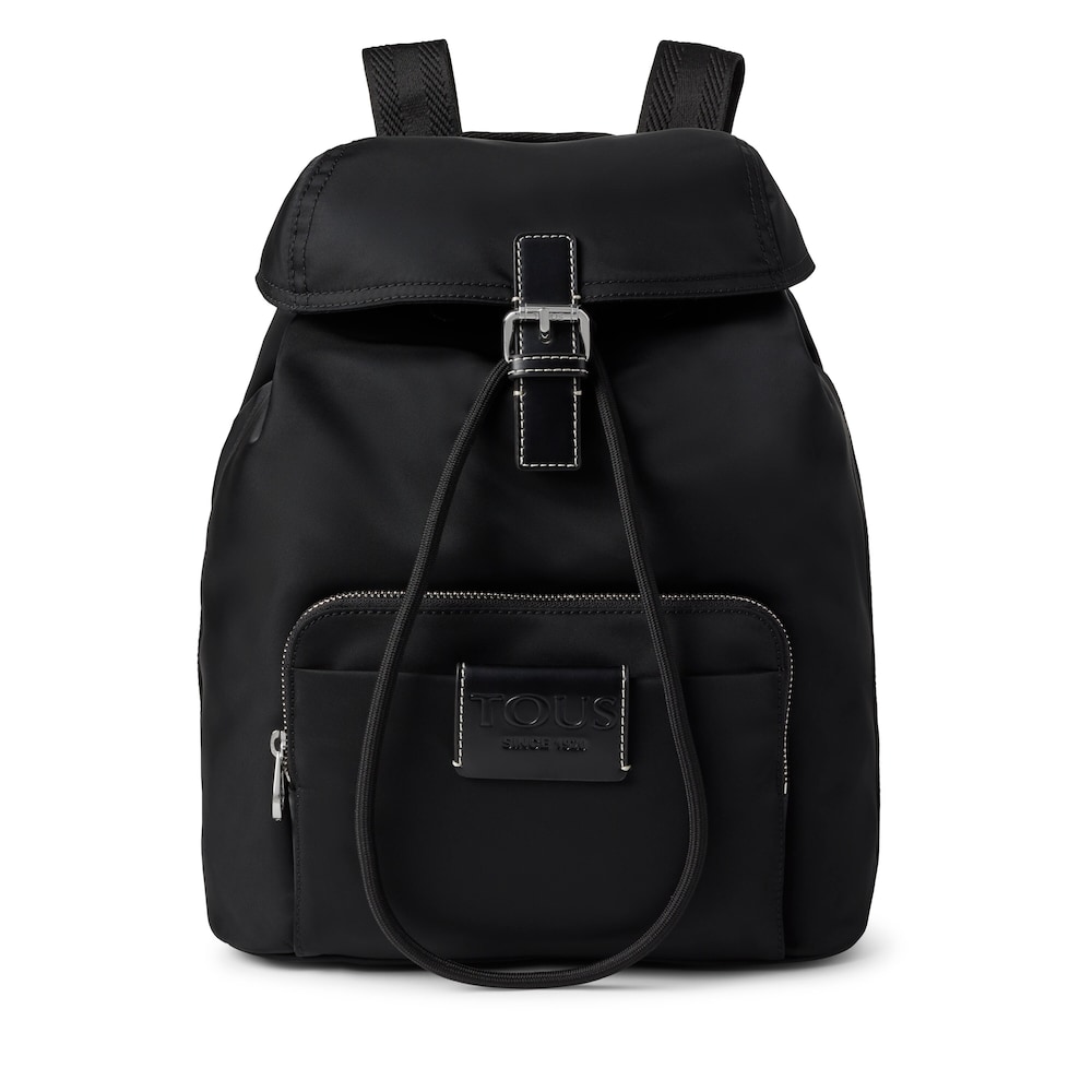 Black Empire Soft Chain Backpack