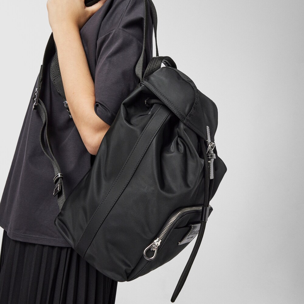 Black Empire Soft Chain Backpack