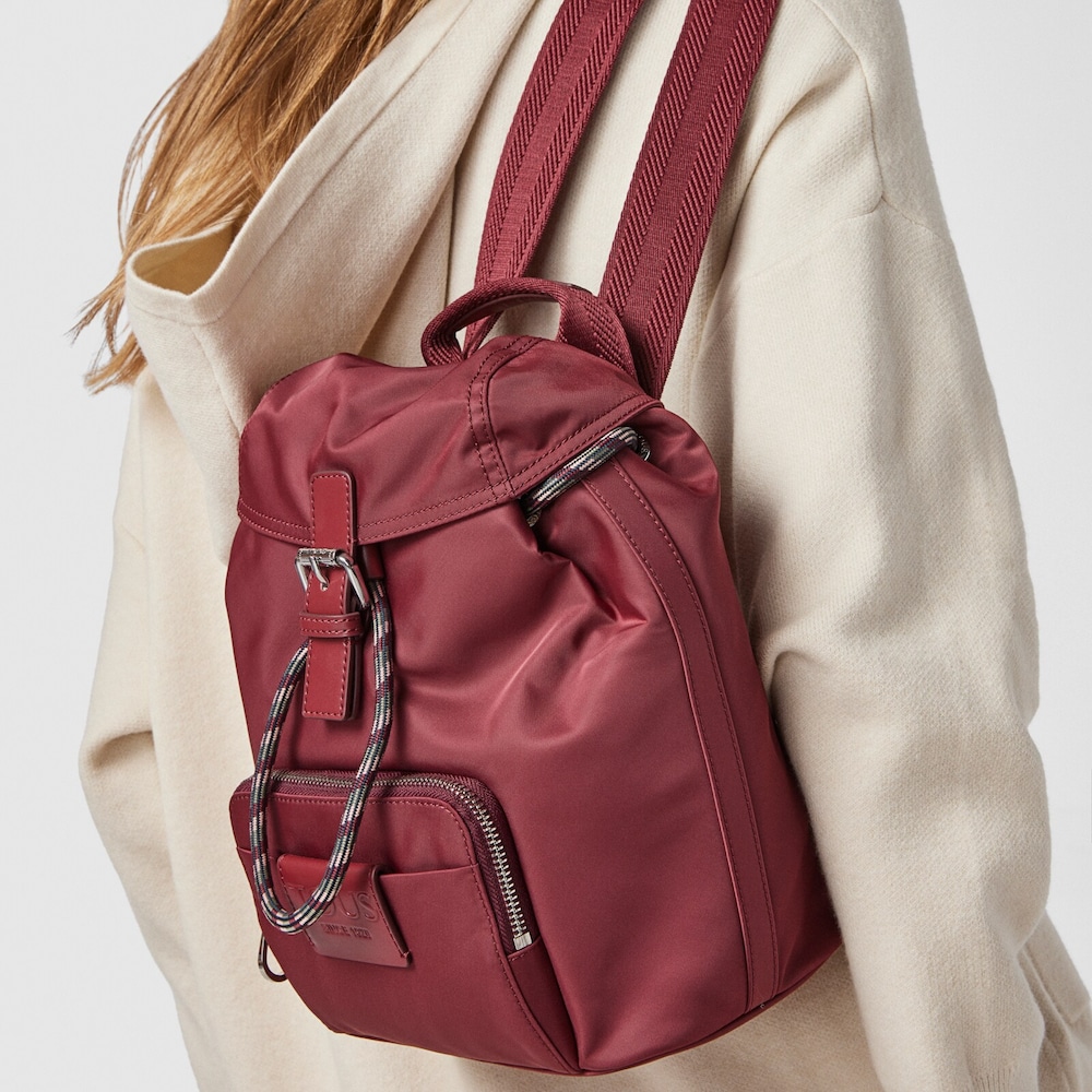 Sac &agrave; dos Empire Soft Chain petit bordeaux