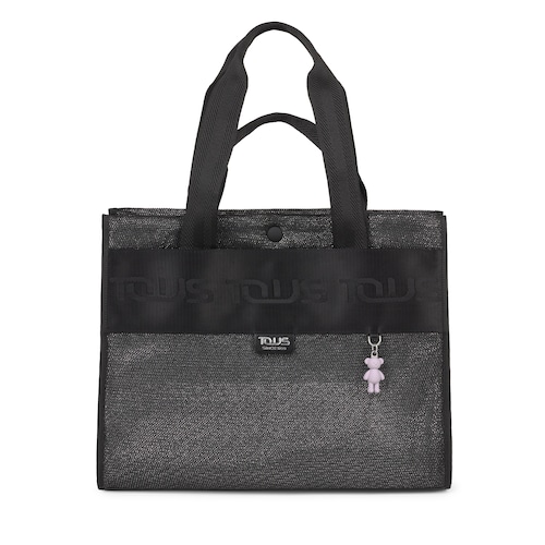 Large black Ina TOUS Shopping bag image number 0