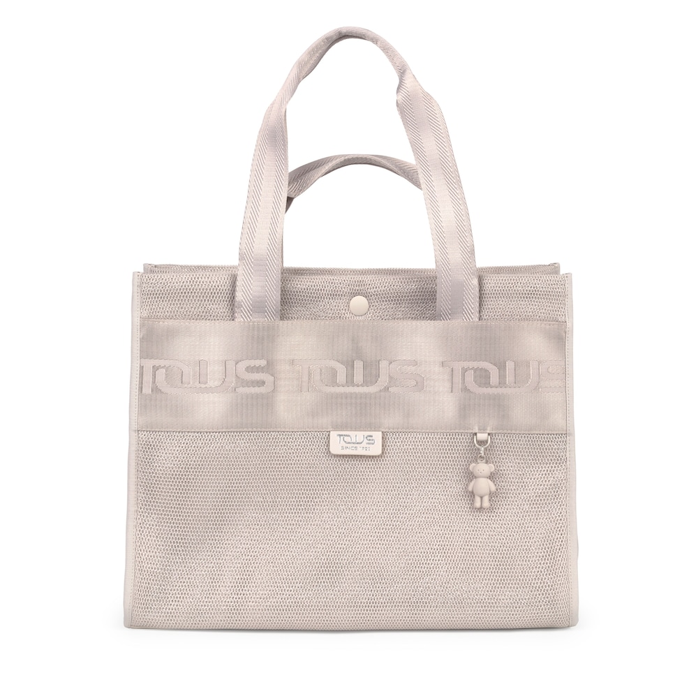 Shopping grande Ina TOUS gris