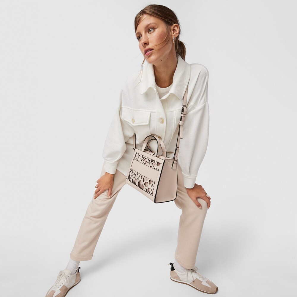 Shopping mediano Amaya Kaos Shock beige Shopping mediano Amaya Kaos Shock beige