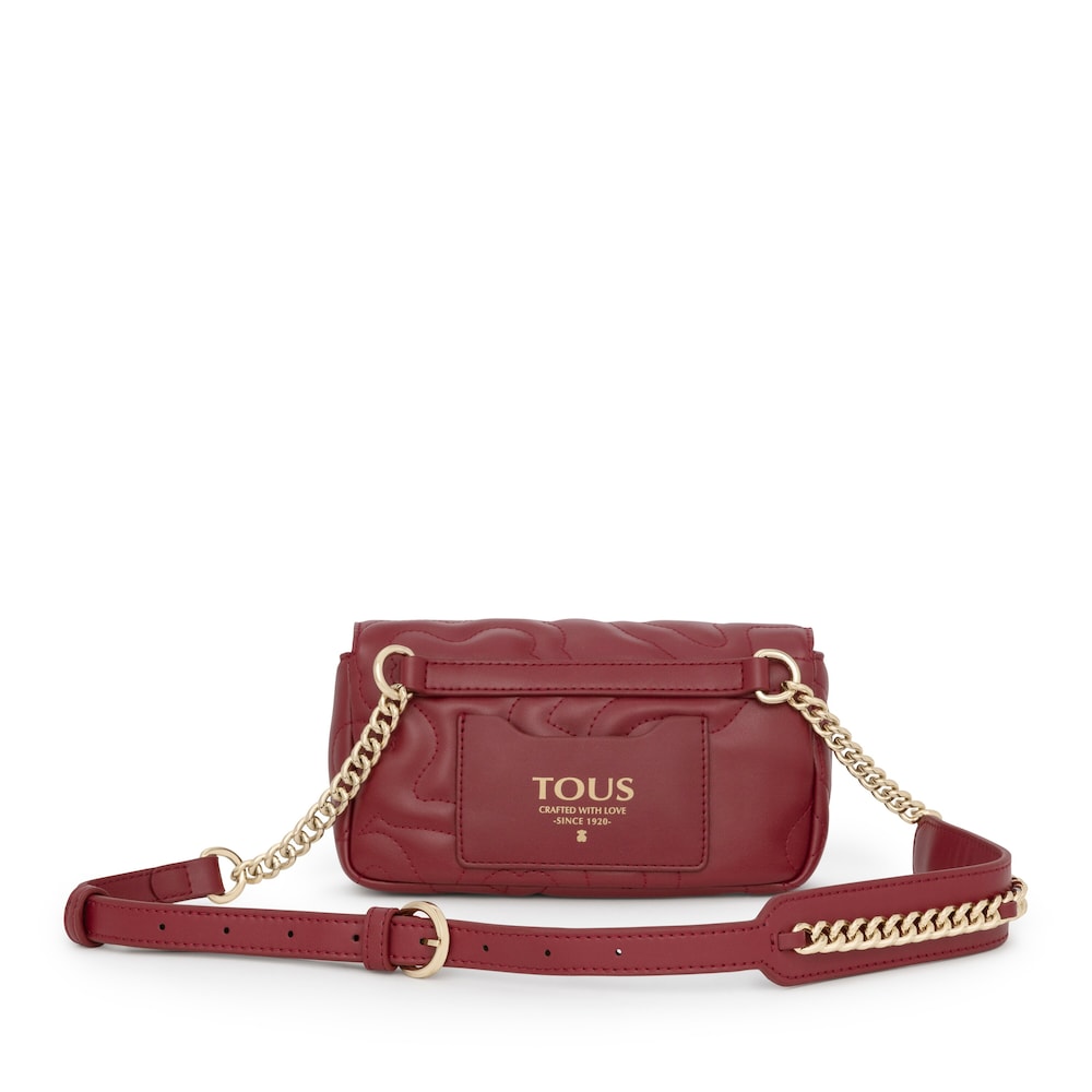 Torebka typu nerka Kaos Dream w kolorze burgundowym