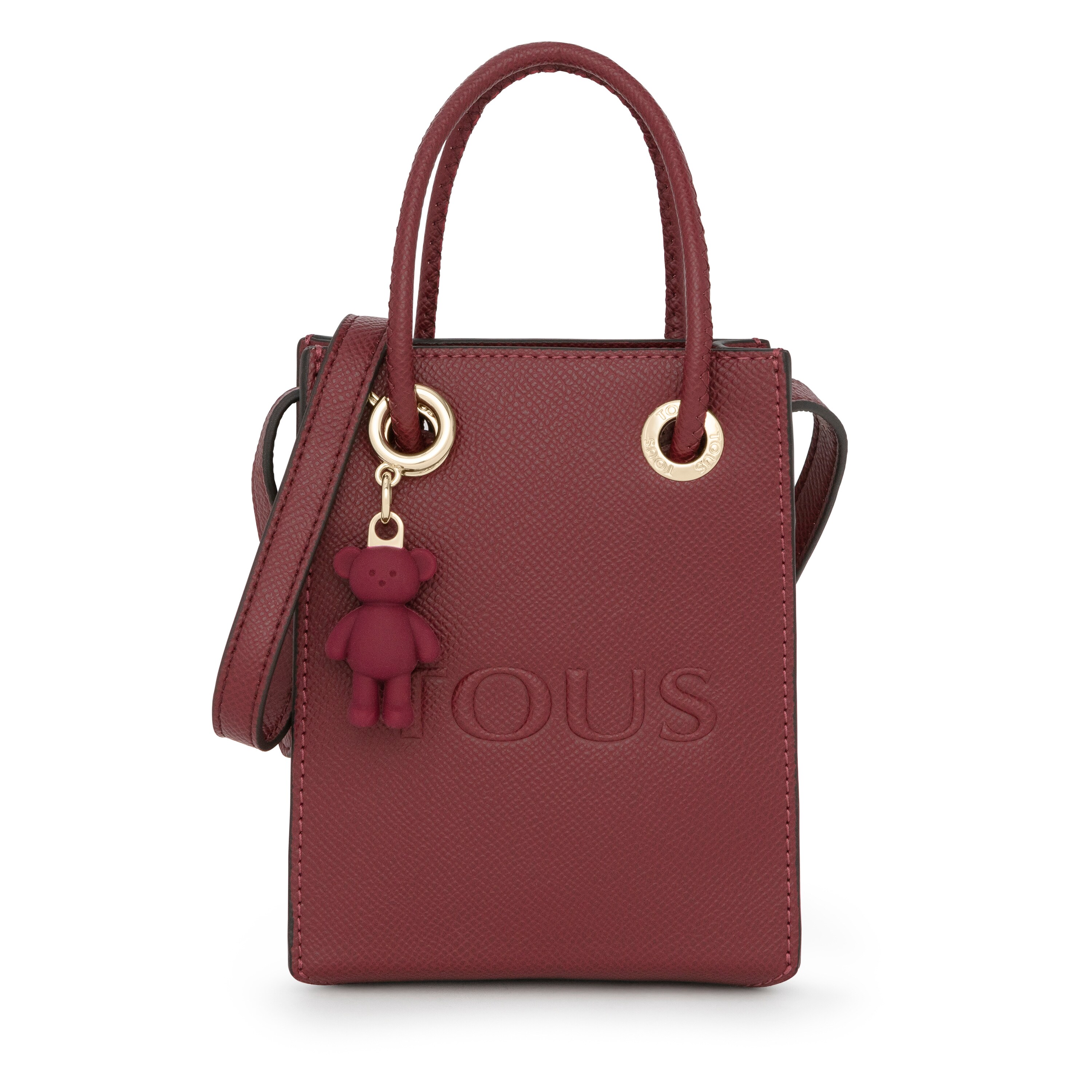 ★TOUT Y EST★ LOMEL MINI Micro Bag Maroon Burgundy BW020 The easy-to-carry mini size — āim/handmadeinitaly
