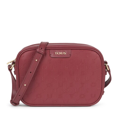 Burgundy Script Day shoulder bag image number 0