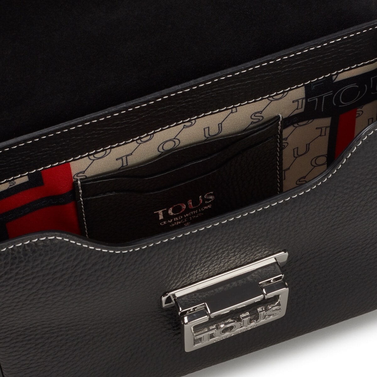Black leather TOUS Legacy Crossbody bag image number 2