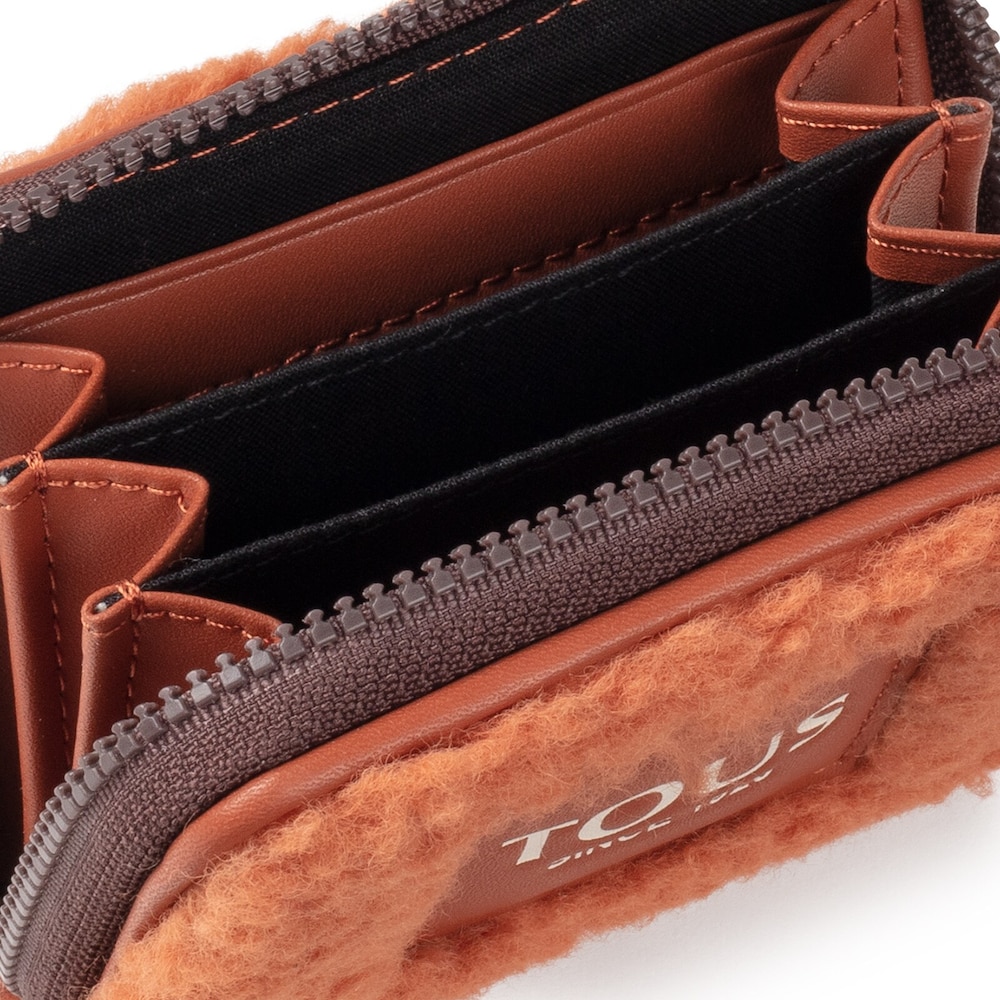 Medium russet Amaya Warm Change purse