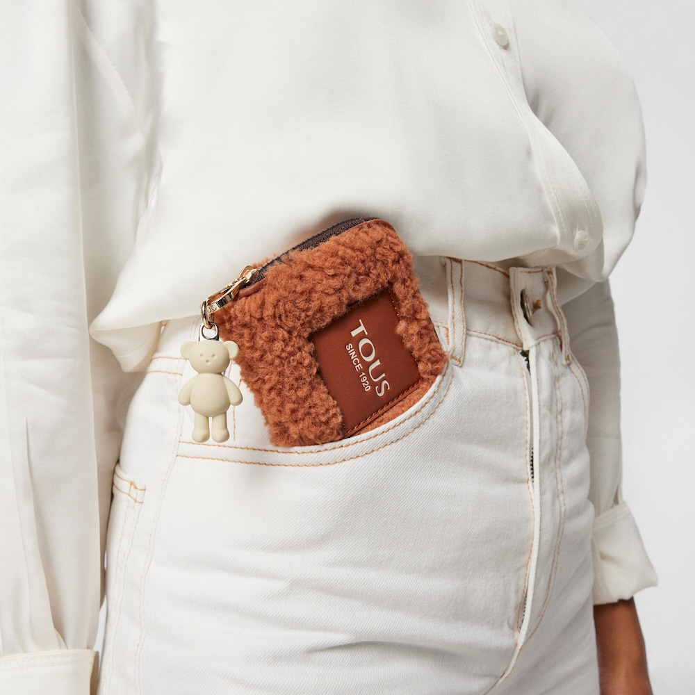 Medium russet Amaya Warm Change purse