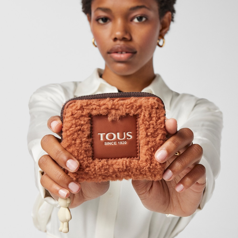 Medium russet Amaya Warm Change purse