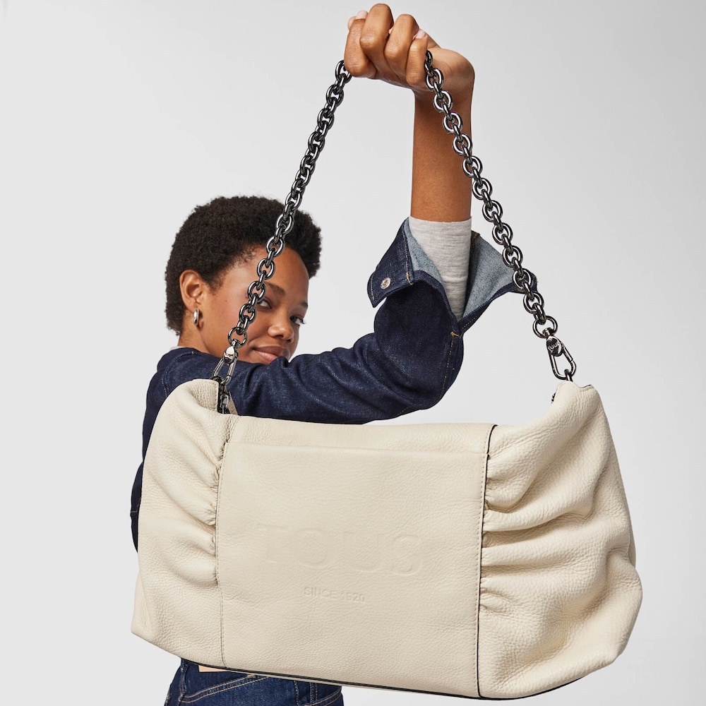 Large beige TOUS Empire Crossbody bag image number 6