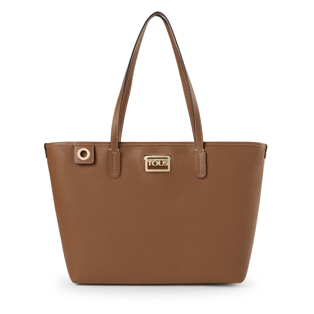Brown leather TOUS Legacy Tote bag image number 0