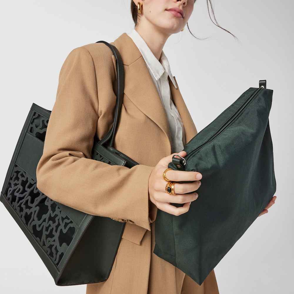 Shopping grande Amaya Kaos Shock verde